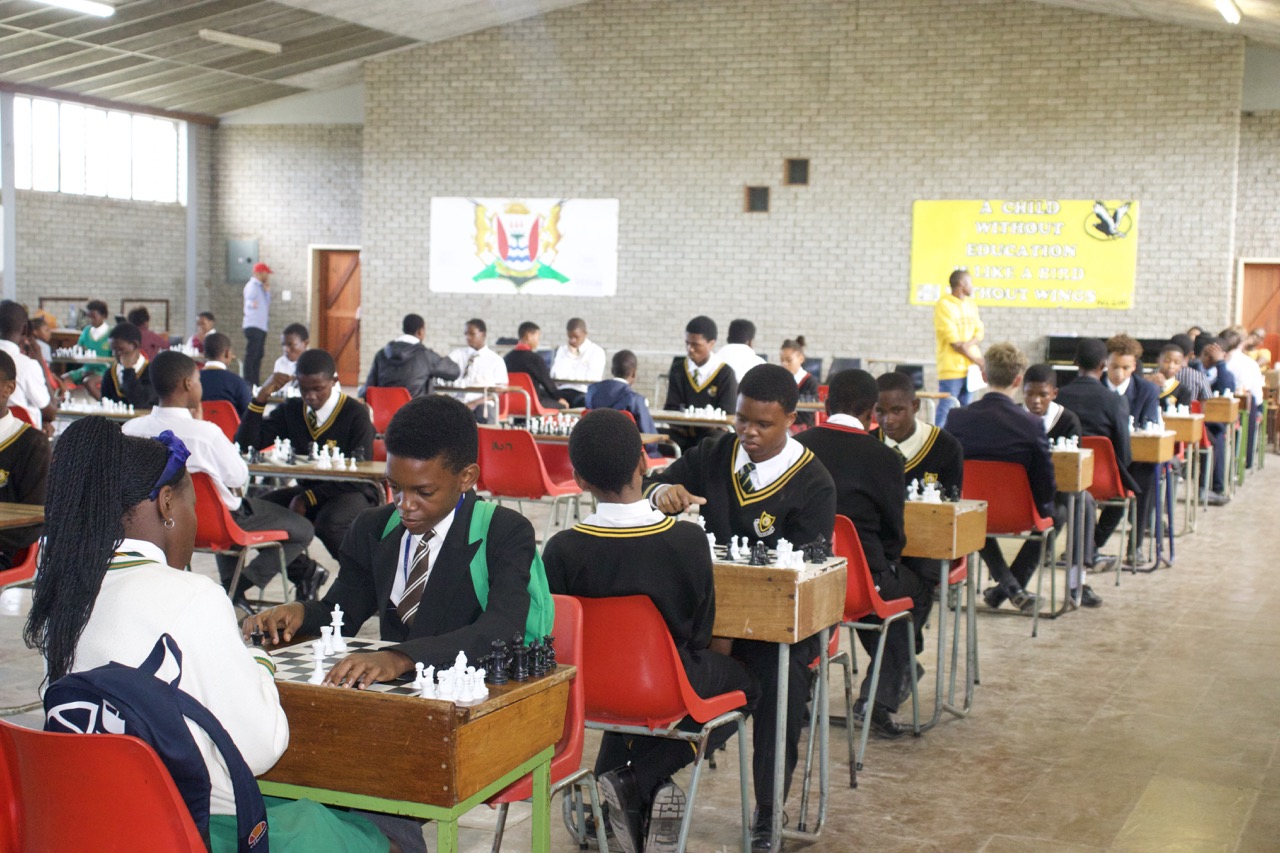 2023 Chess tournament held at Nombulelo High School. Photo: Linda Pona