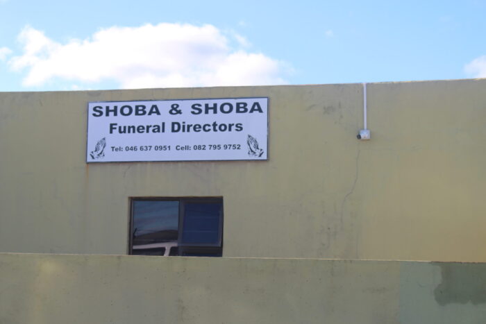 Shoba&Shoba funeral business parlor.