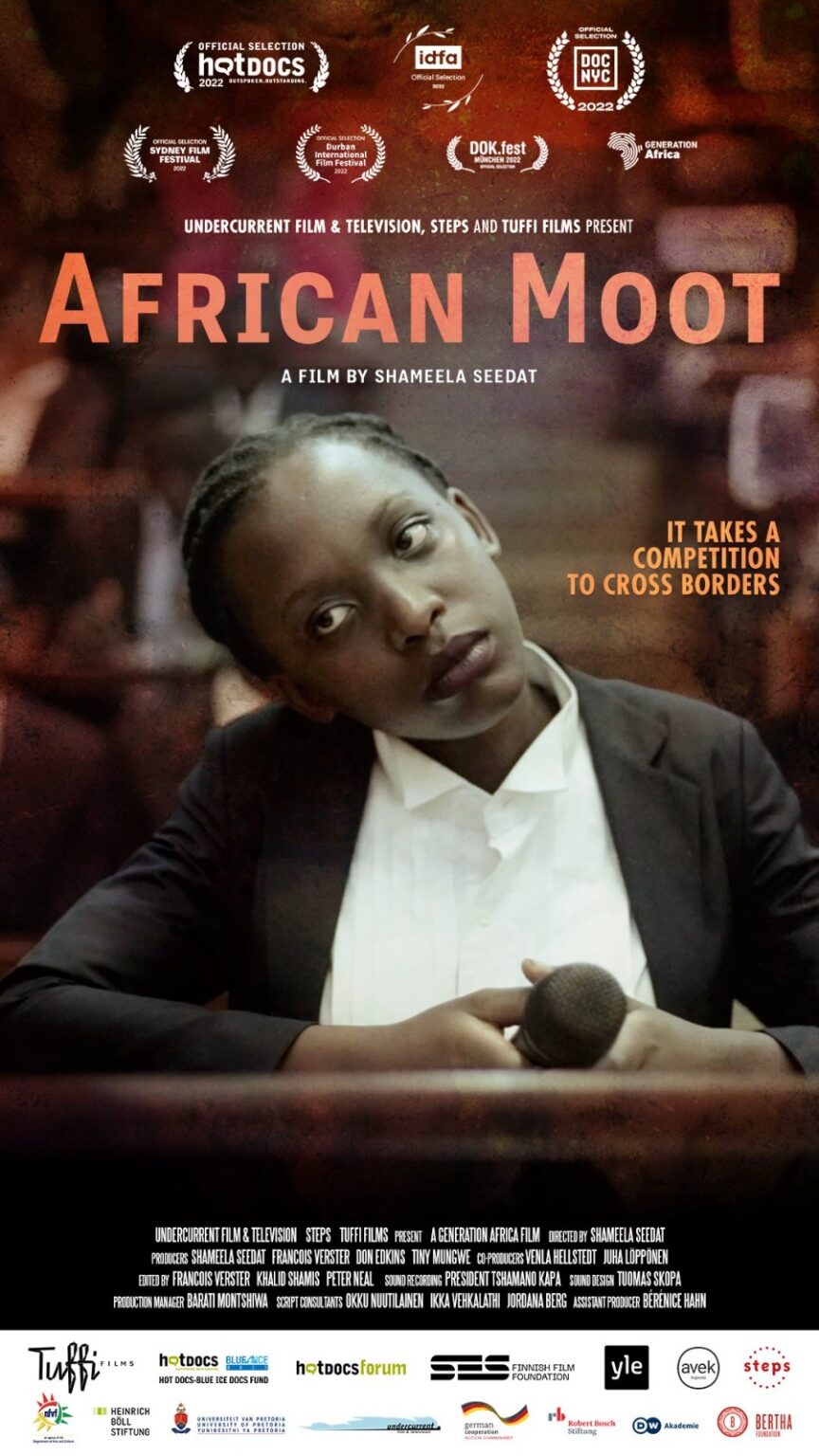 African Moot Film by Shameela Seedat is based on LLB students arguing for and against human rights issues for refugees across Africa. Photo: Sourced