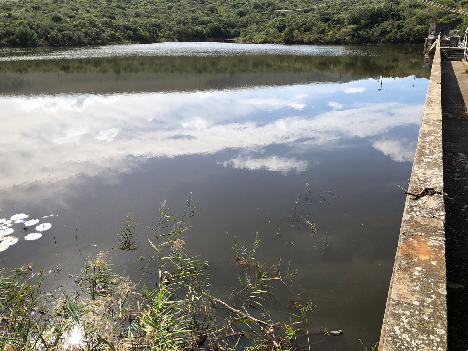 Water levels at Howiesonspoort dam. Photo: supplied