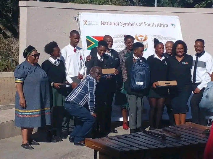 Learners are awarded by guest speakers and judges