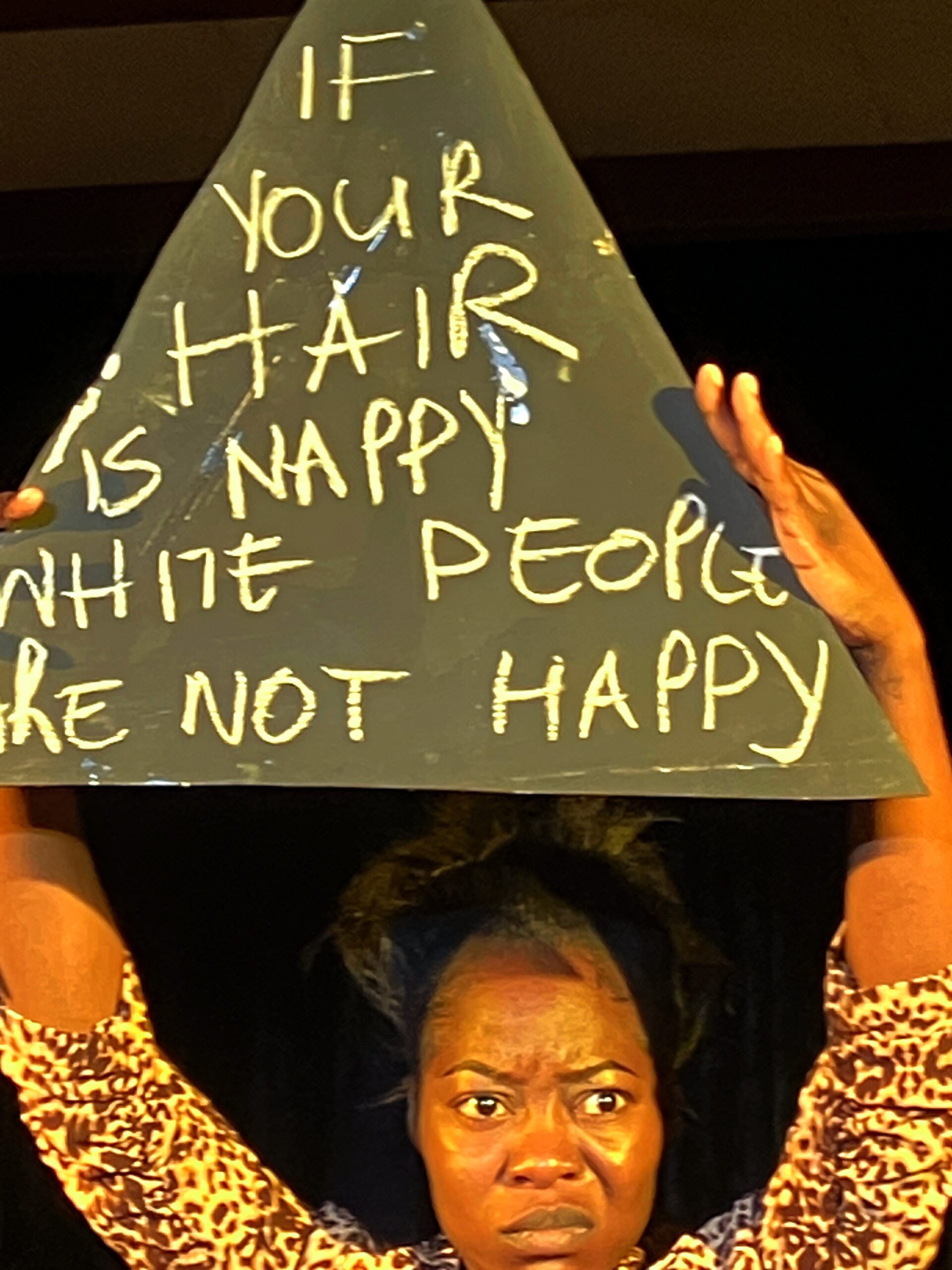 White people always seem to be telling black people what they should do with their hair. Photo: Steven Lang