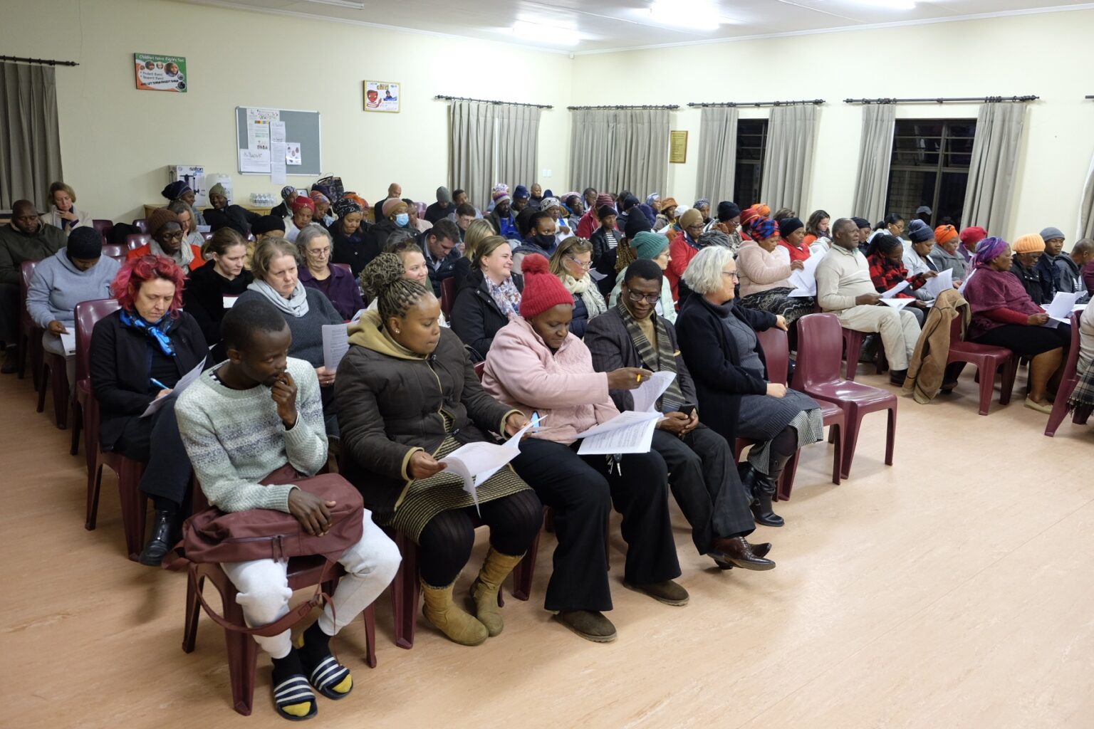 A large group of educationalists, parents and students turned out for the GADRA Education AGM in Joza on Tuesday, 23 May.