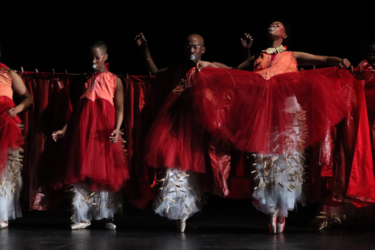A majestic and passionate display of technique from the Hatched Ensemble performance. Photo: Mihlali Mpendu