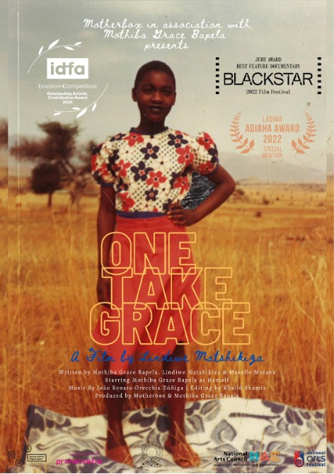 Documentary film, 'One Take Grace' by Lindiwe Tshikiza, starring Mothiba Grace Bapela. Photo: Sourced