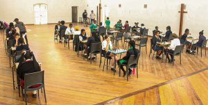 9 Makhanda Schools participating in the Women's Chess Tournament.