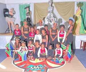 The young performers posing for a photo after their dance-off. Photo: Supplied