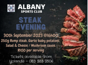 albany steak evening