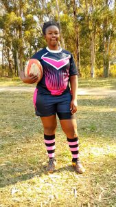 Khanyiso Mzileni of Alicedale United RFC