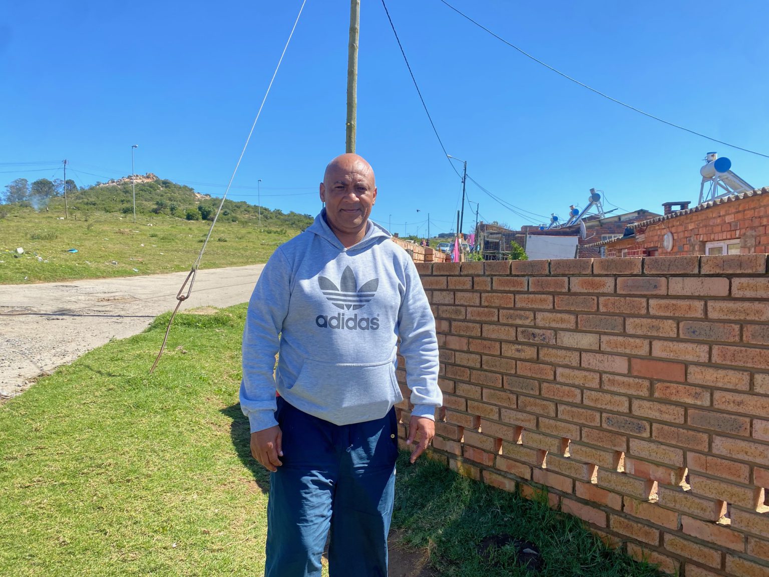 Ghost Town community activist Weston du Plessis has been challenging the municipality over the deceased debt issue for 15 years. Photo: Selenathi Botha