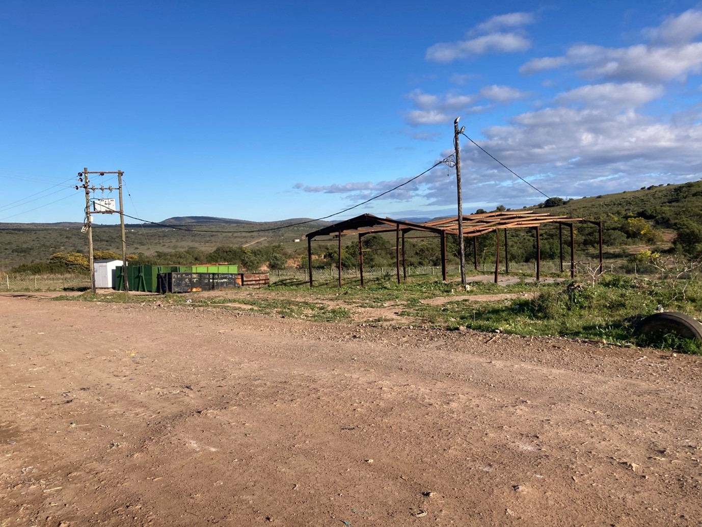 The land waste pickers believe should be theirs was previously awarded to Masihlule. Photo: Nicholas Mpayipheli 