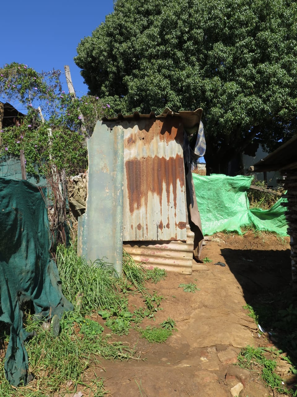 BUCKET-FULL: N Street residents wait months and months for their toilet buckets to be collected.