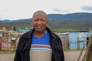 Alicedale community activist and former anti-Apartheid struggle activist, Vusumzi Zembeta. Photo: Fahdia Msaka