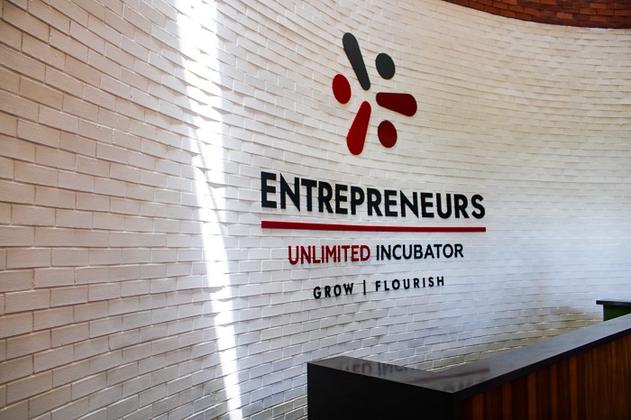 The newly opened Entrepreneurs Unlimited Incubator.