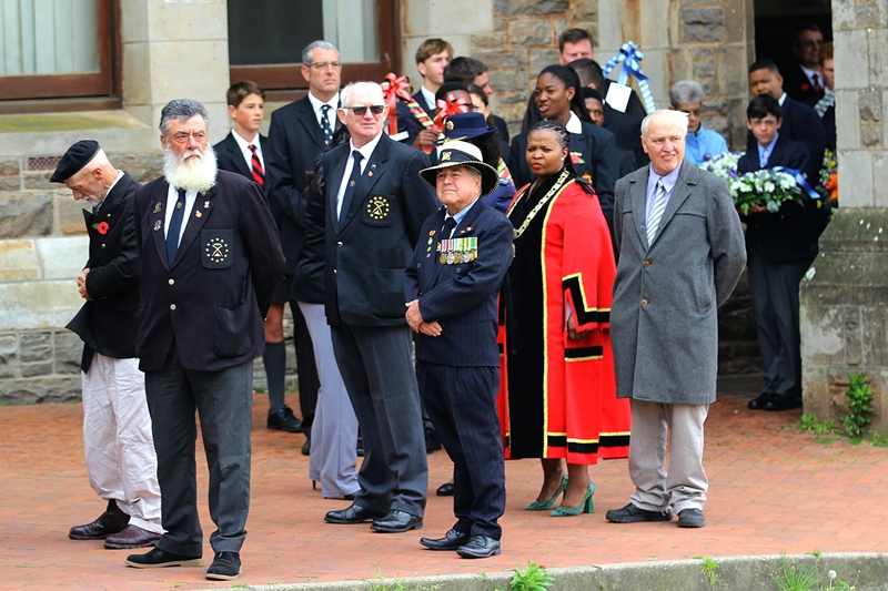 MOTHs and Makana Municipality officials waiting for the parade to begin