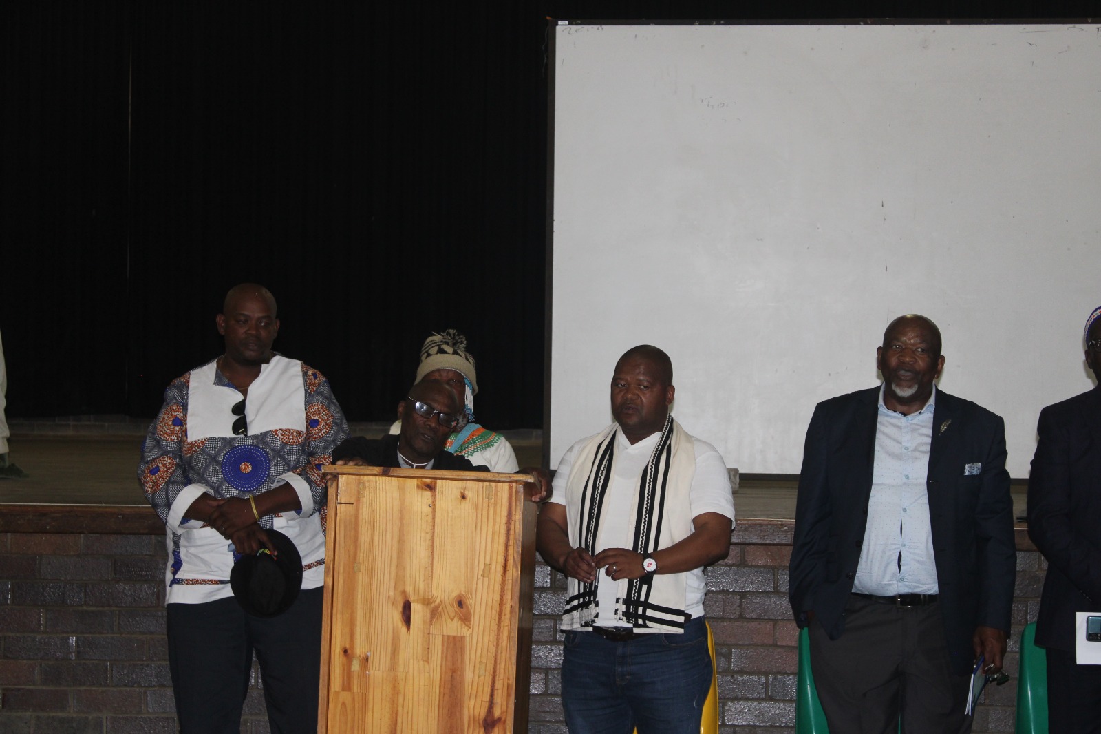 Lungile Ngxakaza speaking on behalf of Usiko loluntu organisation.