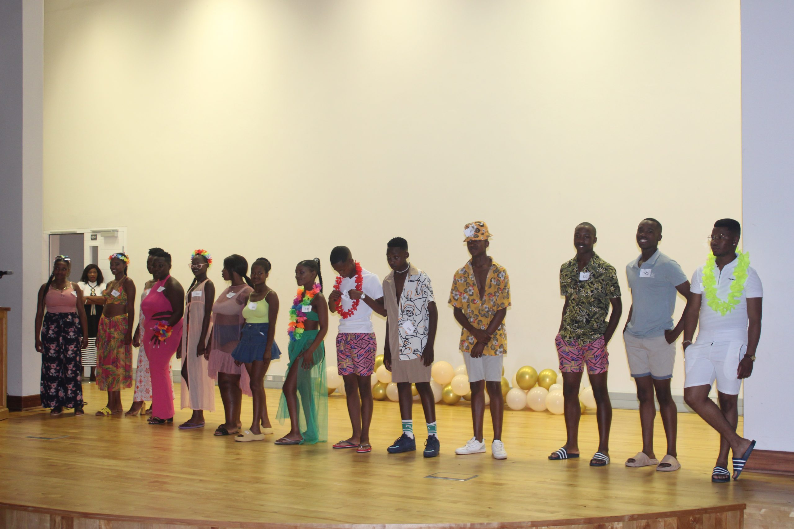 Contestants during the Summer category. Photo: Malikhanye Mankayi