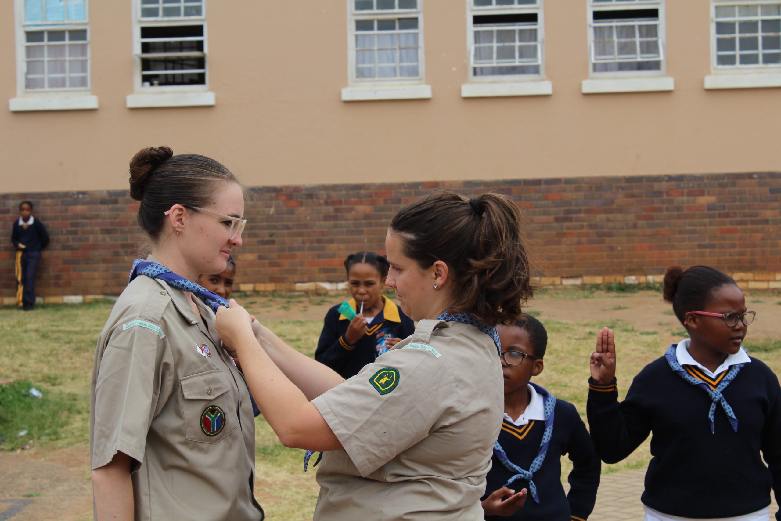 Caitlin Webb Assistant Troop Scouter( ATS) welcomed to scout group. 