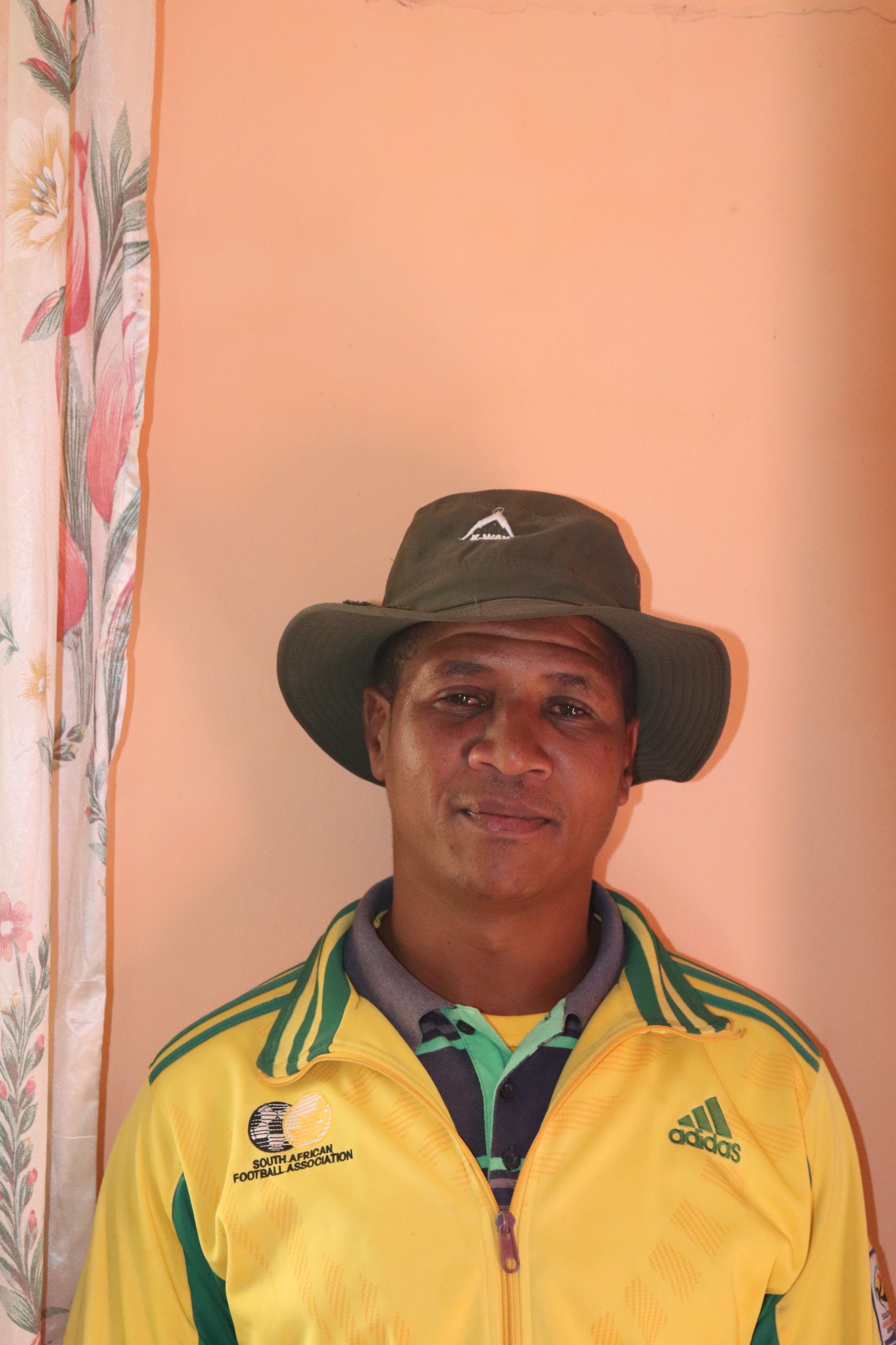 Bonisile Calana (35), a Riebeek East resident and a worker of the Municipality. Photo, Nothando Yolanda Tshuma