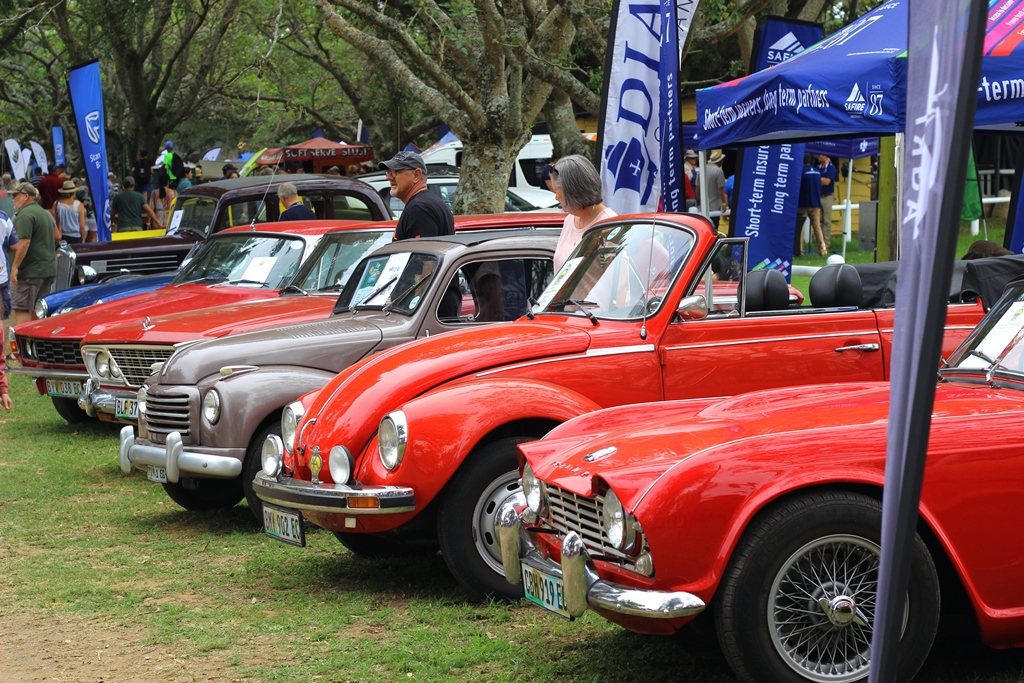 An array of classic cars caught visitors’ attention at the Bathurst Agricultural Show. Photo: Steven Lang