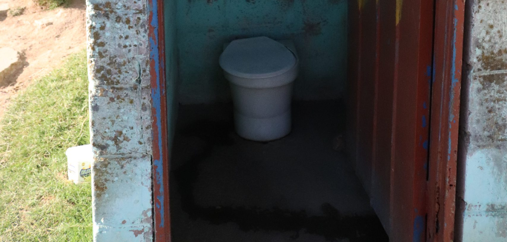 Bucket Toilet System in Riebeek East. Photo, Nothando Yolanda Tshuma