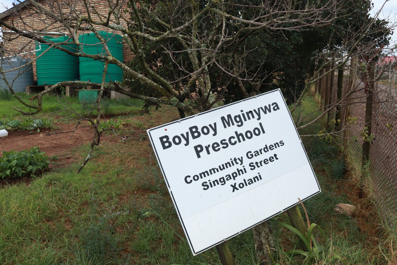 Boyboy Mginywa Preschool in Xolani Location has its electricity restored after Eskom finally took action, following a Grocott's Mail report. Photo: Khanyisa Khenese
