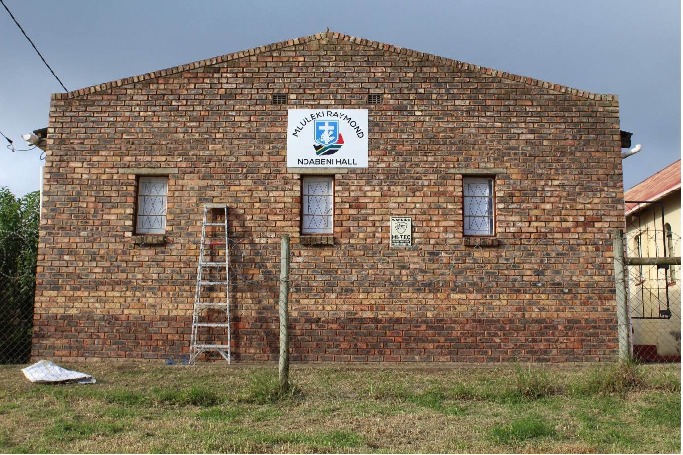 Newly named Mluleki Raymond Ndabeni Hall in Fingo Village. Photo: Tsholofelo Ledwaba