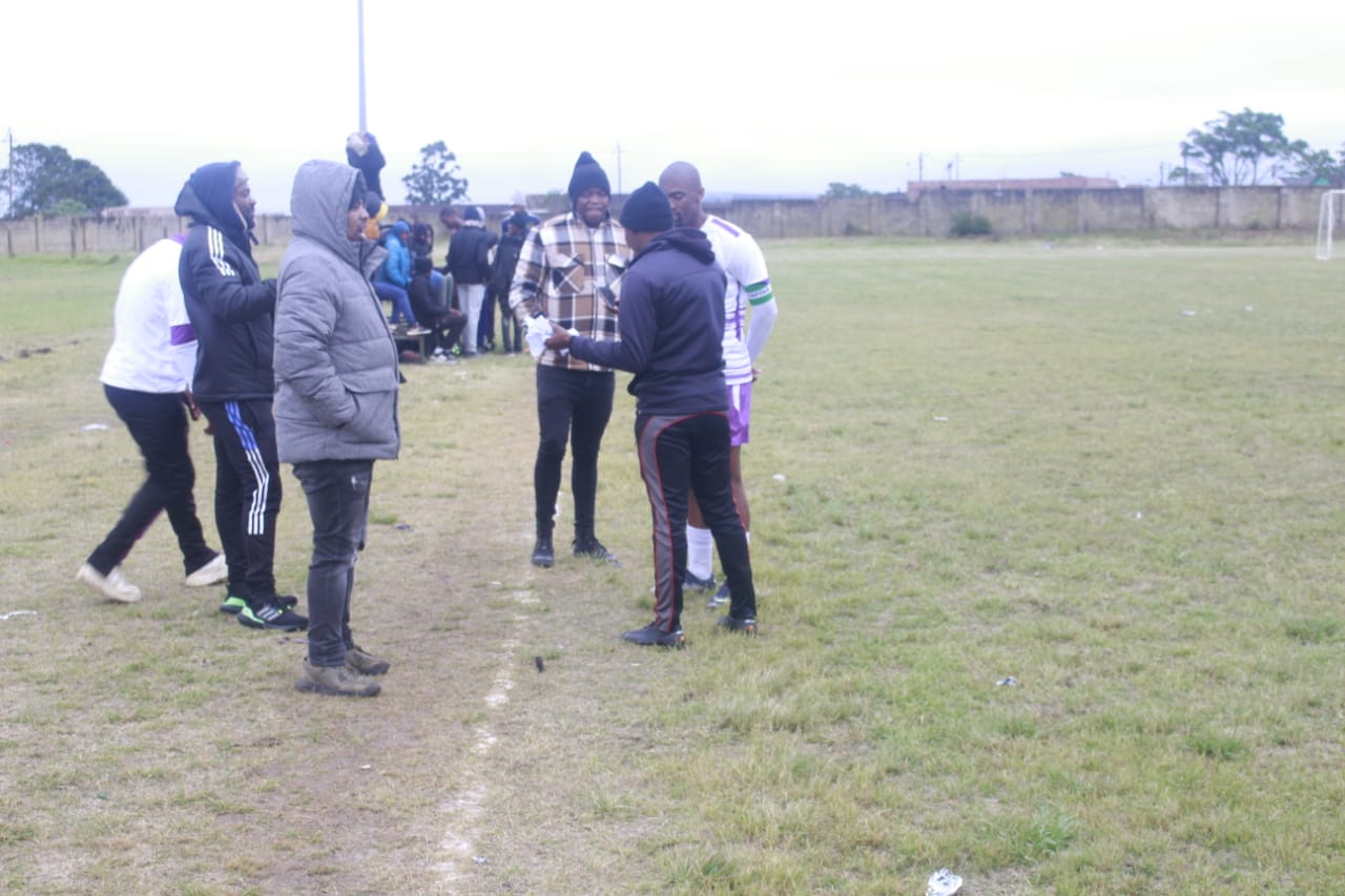 Sophia stars and Rhodes University officials arguing before the game