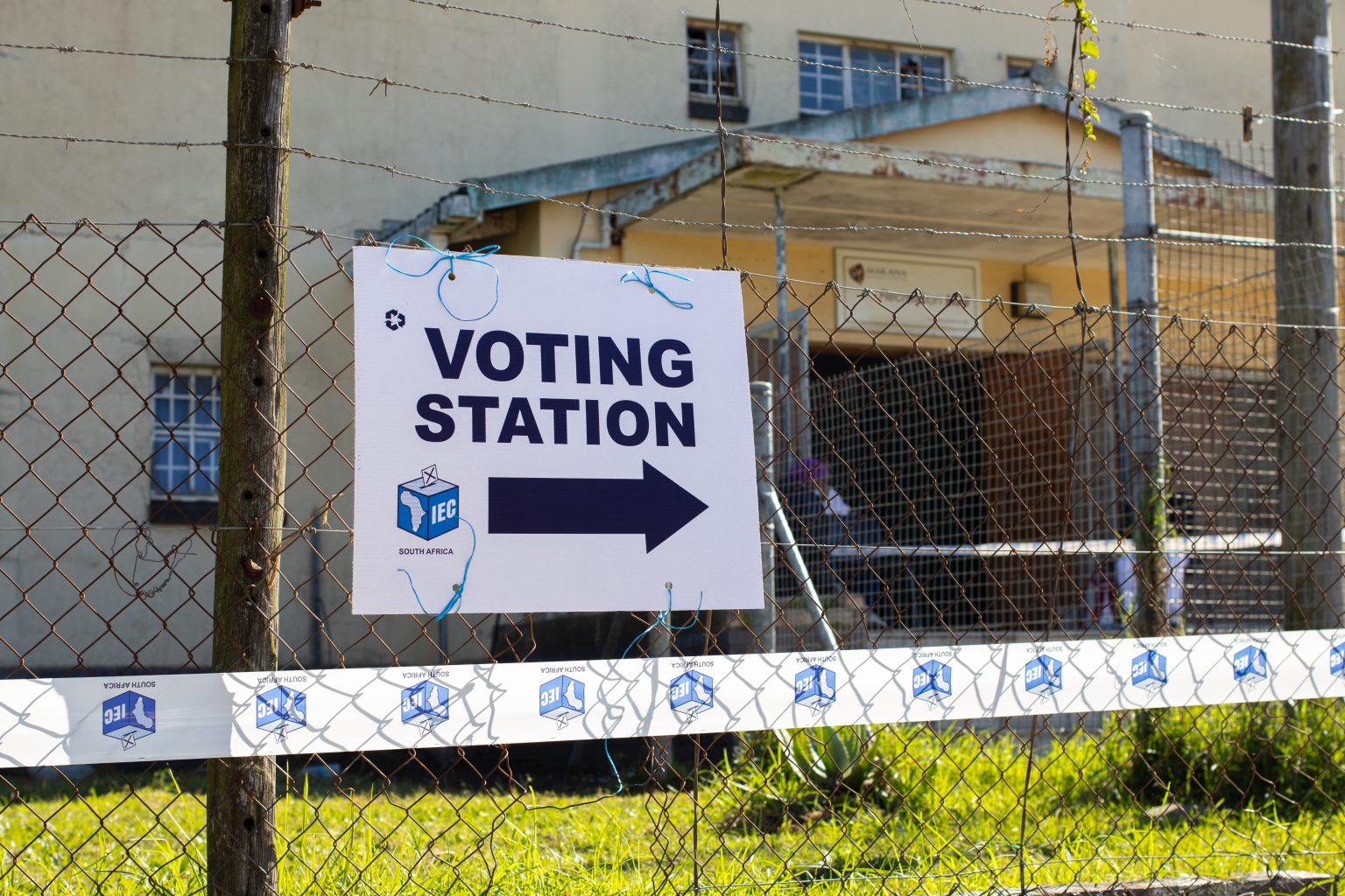 This voting station at the Recreation Hall in Albany Road, Makhanda, opened for special voting on Monday, 27 May, as the 2024 general elections kicked off. Photo: Rikie Lai