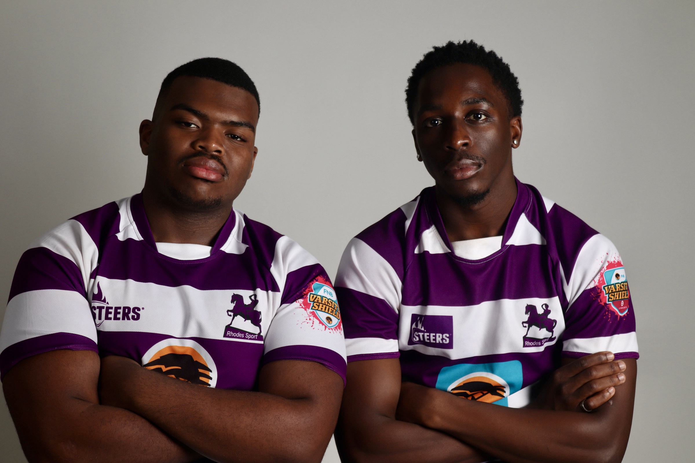 , (left -right): Yaya Potelwa, 19, Prop. Tatenda Kandengwa, 20, Left wing. Photo by: Nothando Yolanda Tshuma 