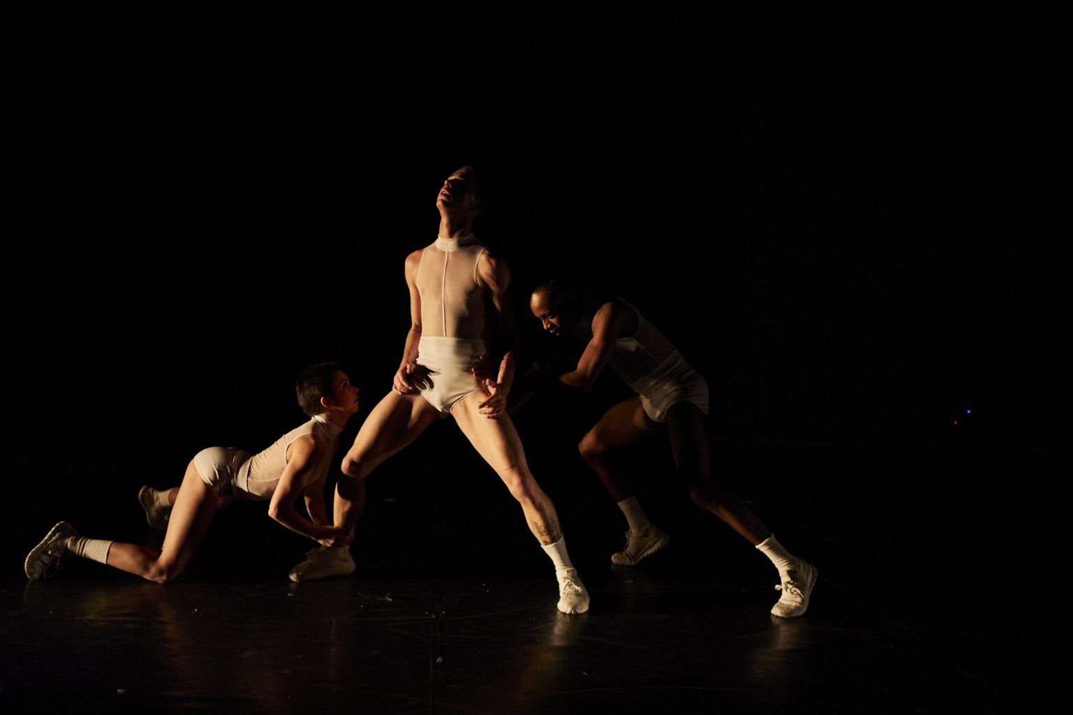 Ultra fuses dance theatre with live art, technology and elements of sound design. Photo: NAF