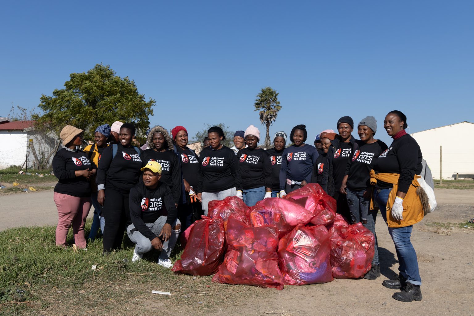 Table8: Social Employment Fund refuse collection team Photo by Rikie Lai