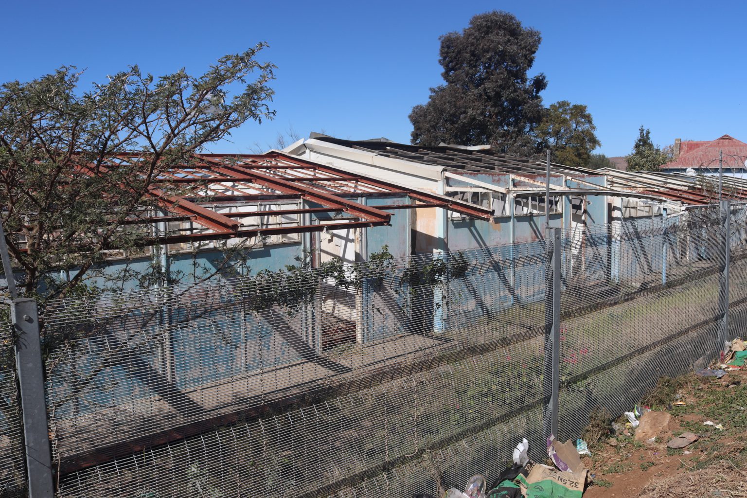 The abandoned Grahamstown Primary School building. Photo: Khanyisa Khenese