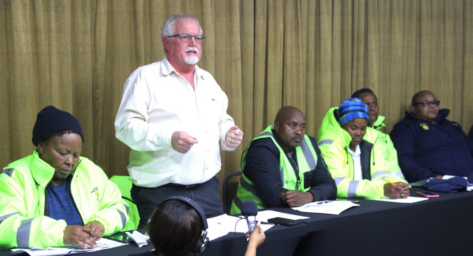 Chairperson of the CPF, Andrew Kirk at the CPF AGM. Photo: Steven Lang