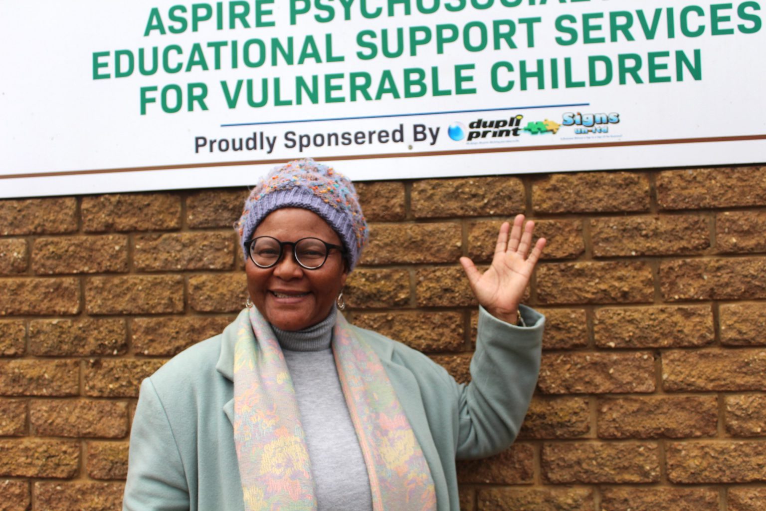 Founder and director of Aspire, Zimasa Burns- Ncamashe. Photo: Andisiwe Plaatjie