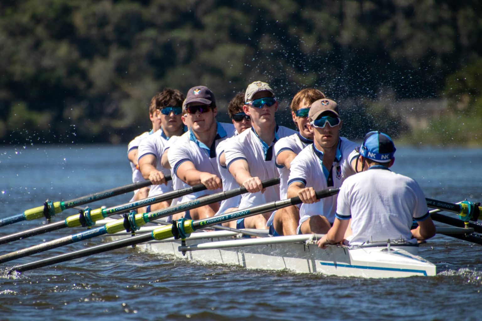 St Andrew’s College and DSG hosted the Settlers Sprints Regatta over the weekend, at Settlers Dam in the Thomas Baines Nature Reserve. Photo: Toni Butterworth