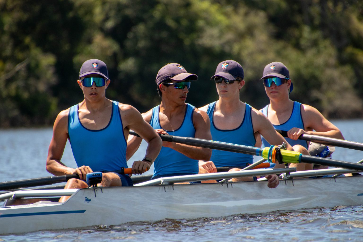 The St Andrew’s College crew finished in third place in 2023 and will look to improve this year. Photo: Supplied