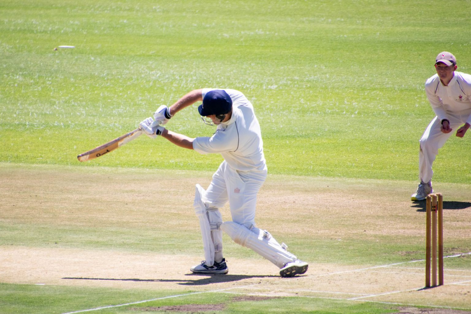 Fine individual batting performances, including Zach Micklewright's century and William Beamish's half-century, were some of the standout performances in the cricket match between the St Andrew’s College 1st XI and the Old Andreans cricket teams this past weekend. Photo: Toni Butterworth