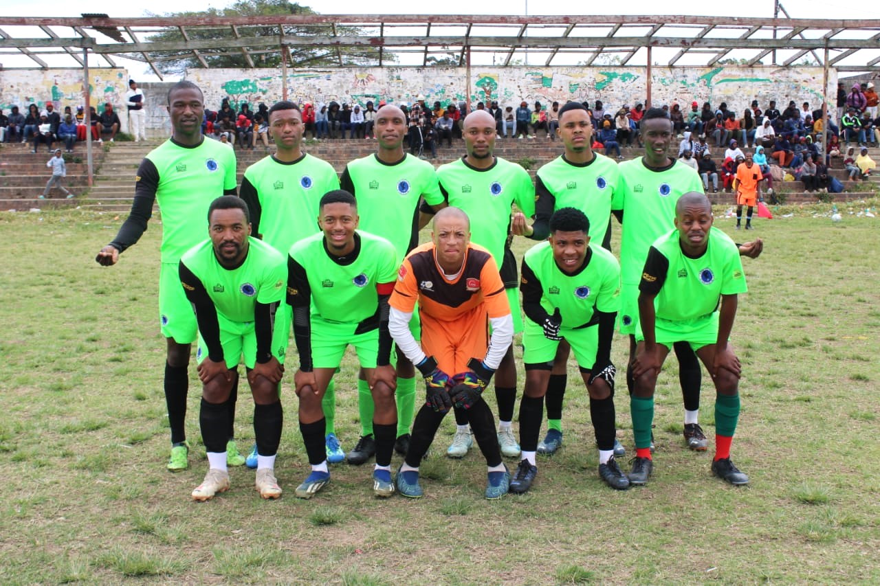 Maru FC crowned regional champs The Maru FC team that won the Sarah Baartman district Hollywood Bets Regional League play-offs in Somerset East last weekend. Photo: Chris Totobela