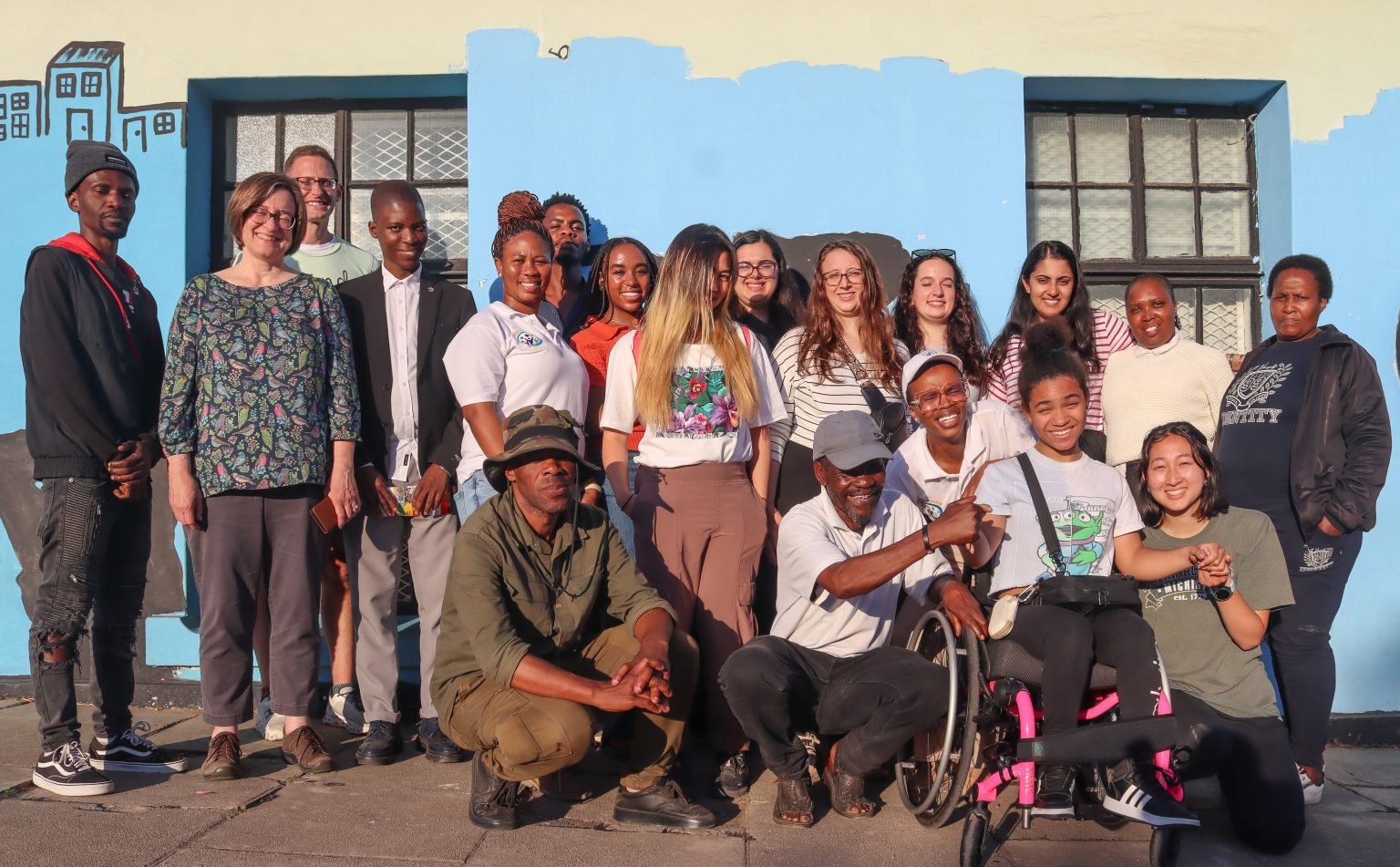 Imbumba Yeemboni host a Loxion tour for US students
