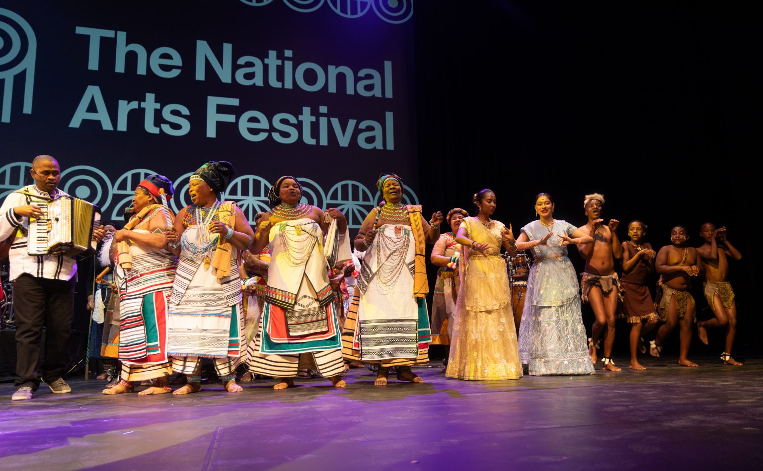 Rhythmic footwork, ululations, and harmony