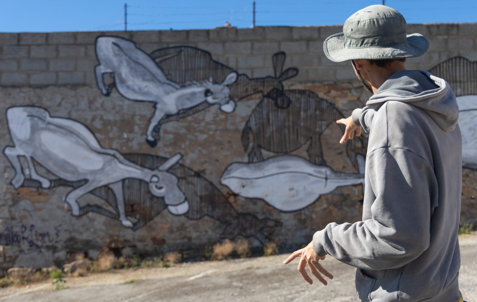 Nature is louder walking tour reveals stories behind Makhanda’s street art