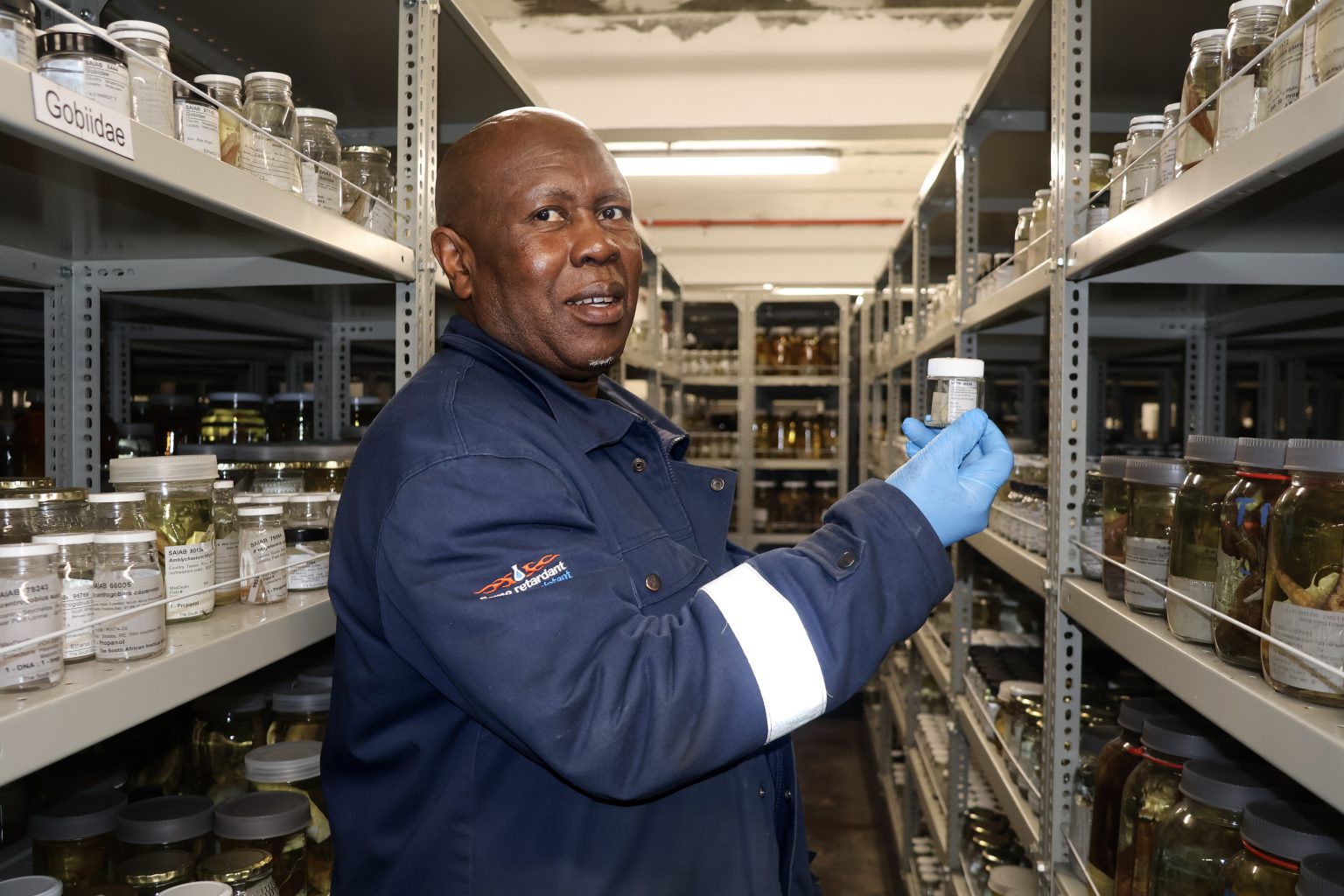 A man with a fish – forever