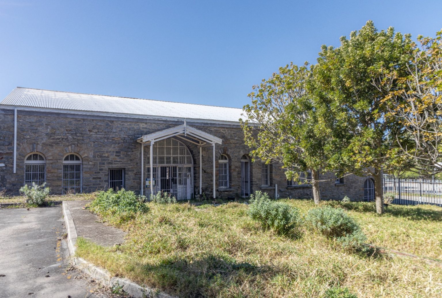 This old Environmental Health building in Huntley Street is one of a few left derelict for years. Photo: Chalotte Mokonyane
