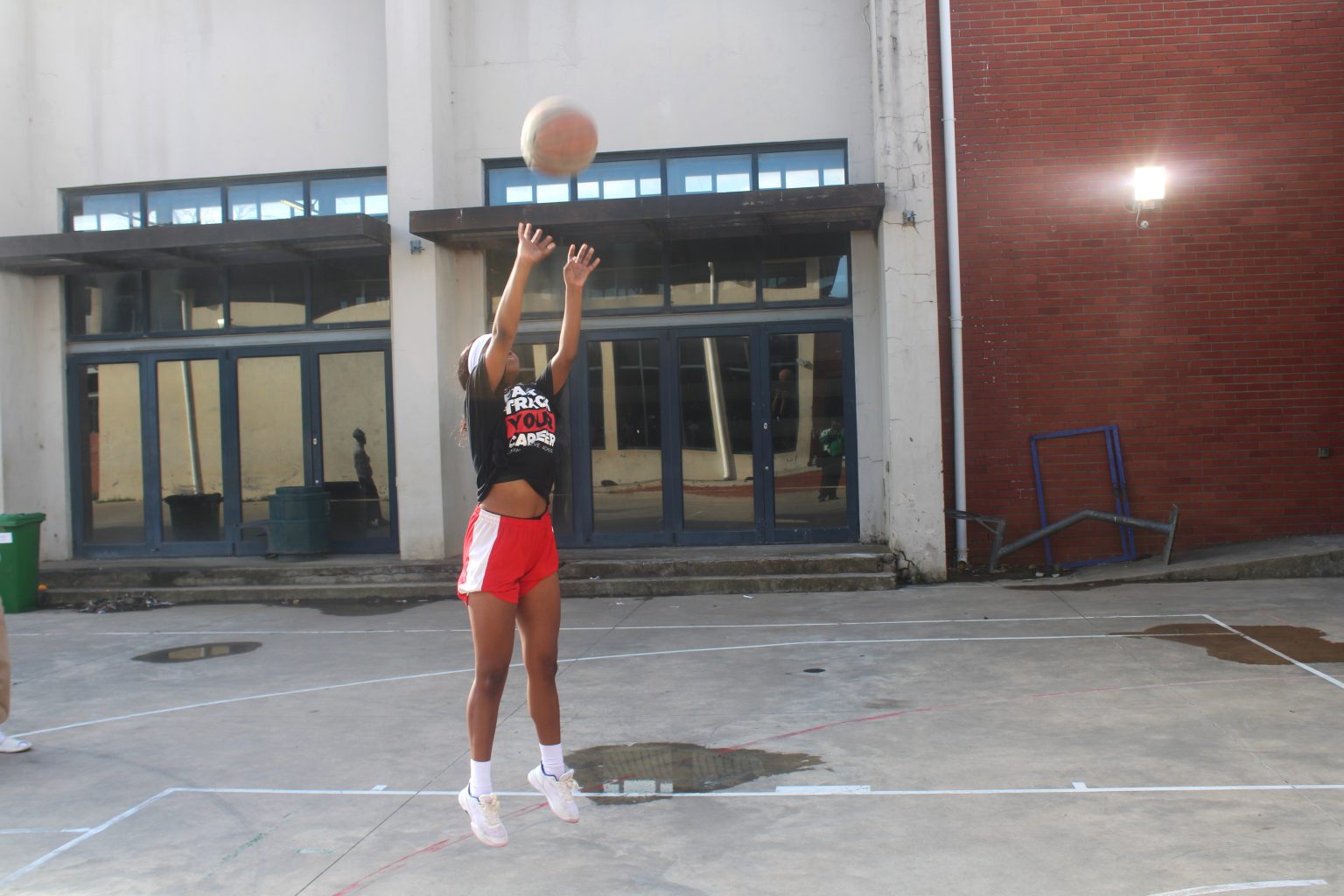 Rising basketball star Elam Balakisi dreams of representing her country one day. Photo: Chris Totobela