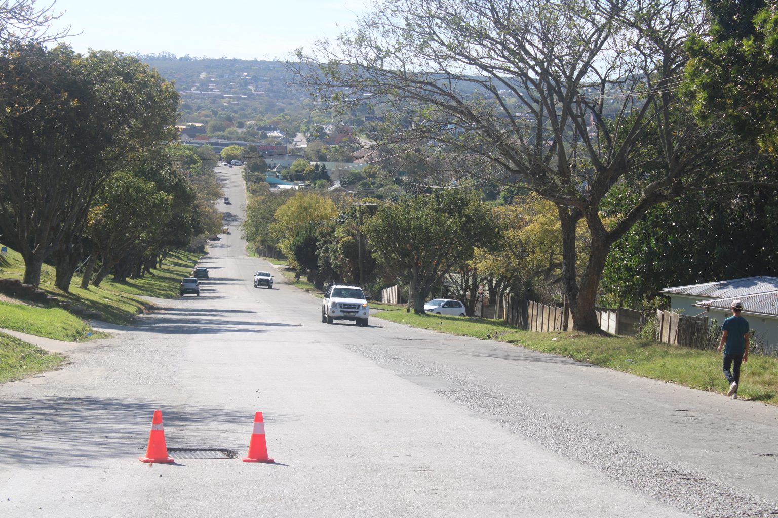 George Street in Makhanda has been a scene of a number of accidents in recent times and local residents are concerned. Photo: Luvuyo Mjekula