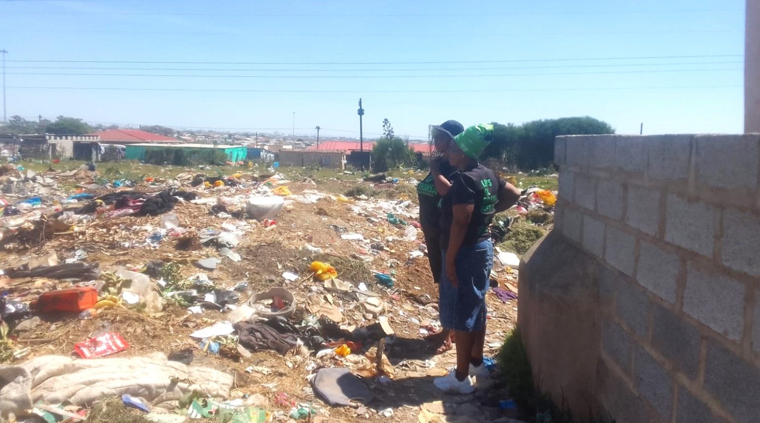 This dumpsite in Extension 3 (ward 5) in Phumlani, is a potential health hazard for people of the area, according to ActionSA. Photo: Buhle Mdoko