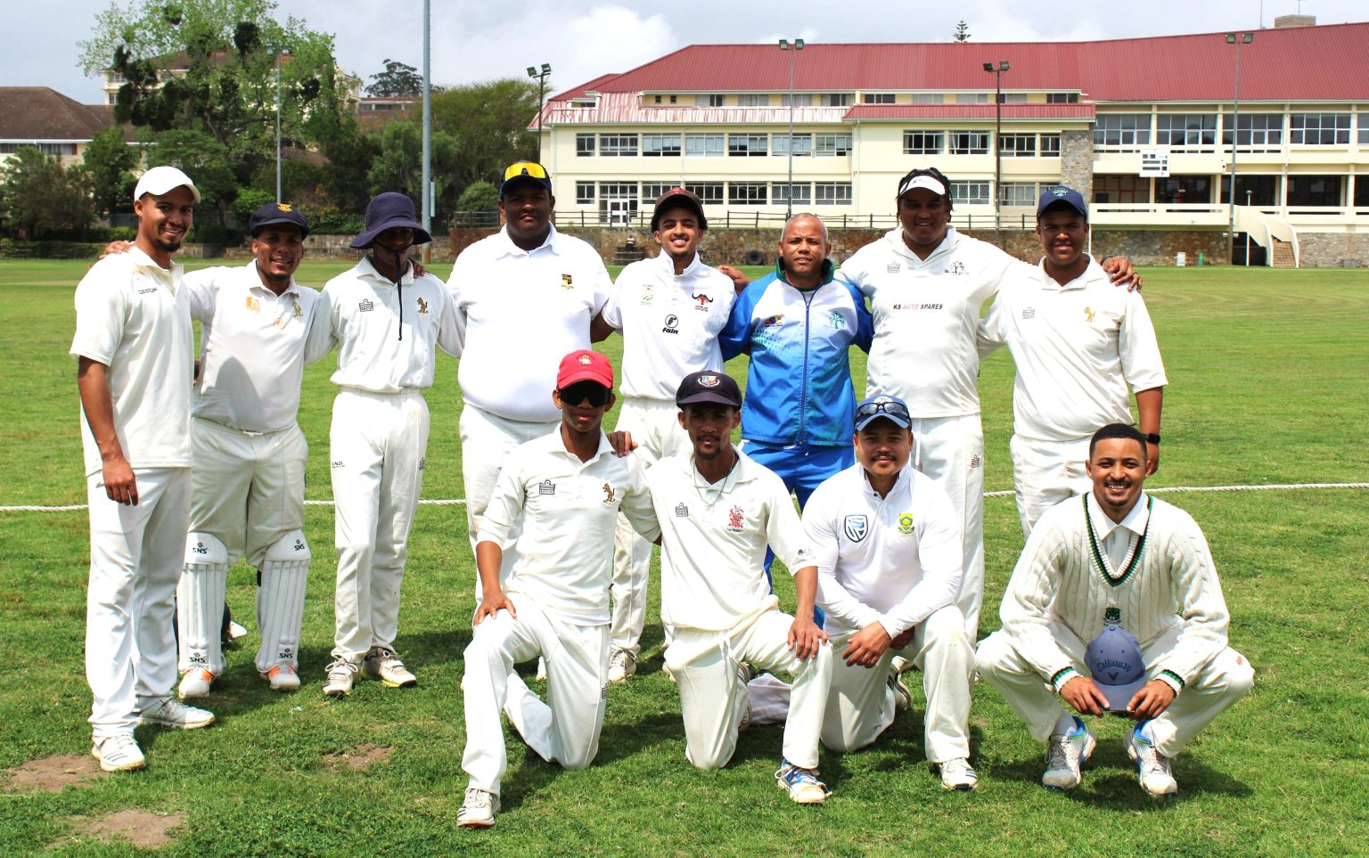The victorious Willows team in their GCB Makhanda derby against Makana Sona. Photo: Tarique Frans